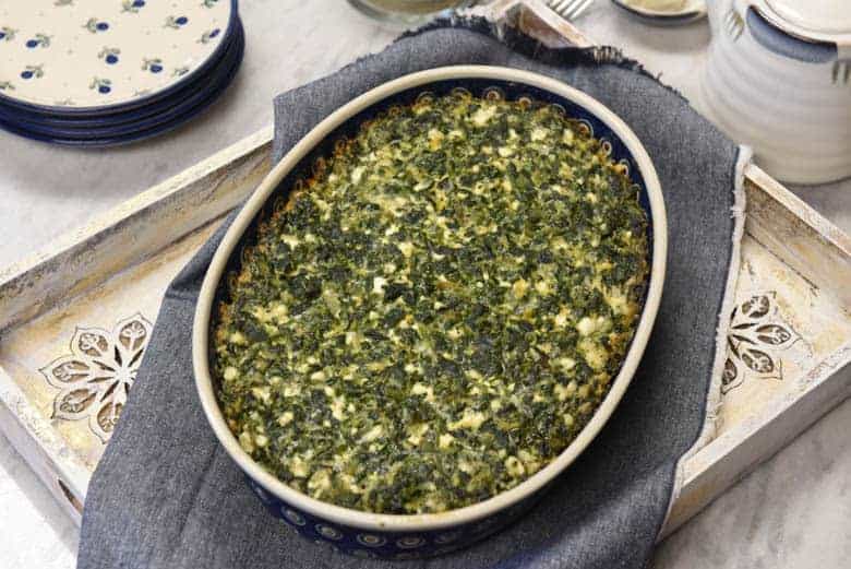 crustless spinach quiche recipe that uses a lot of eggs