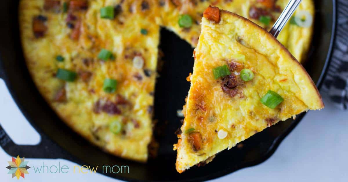 sweet potato frittata