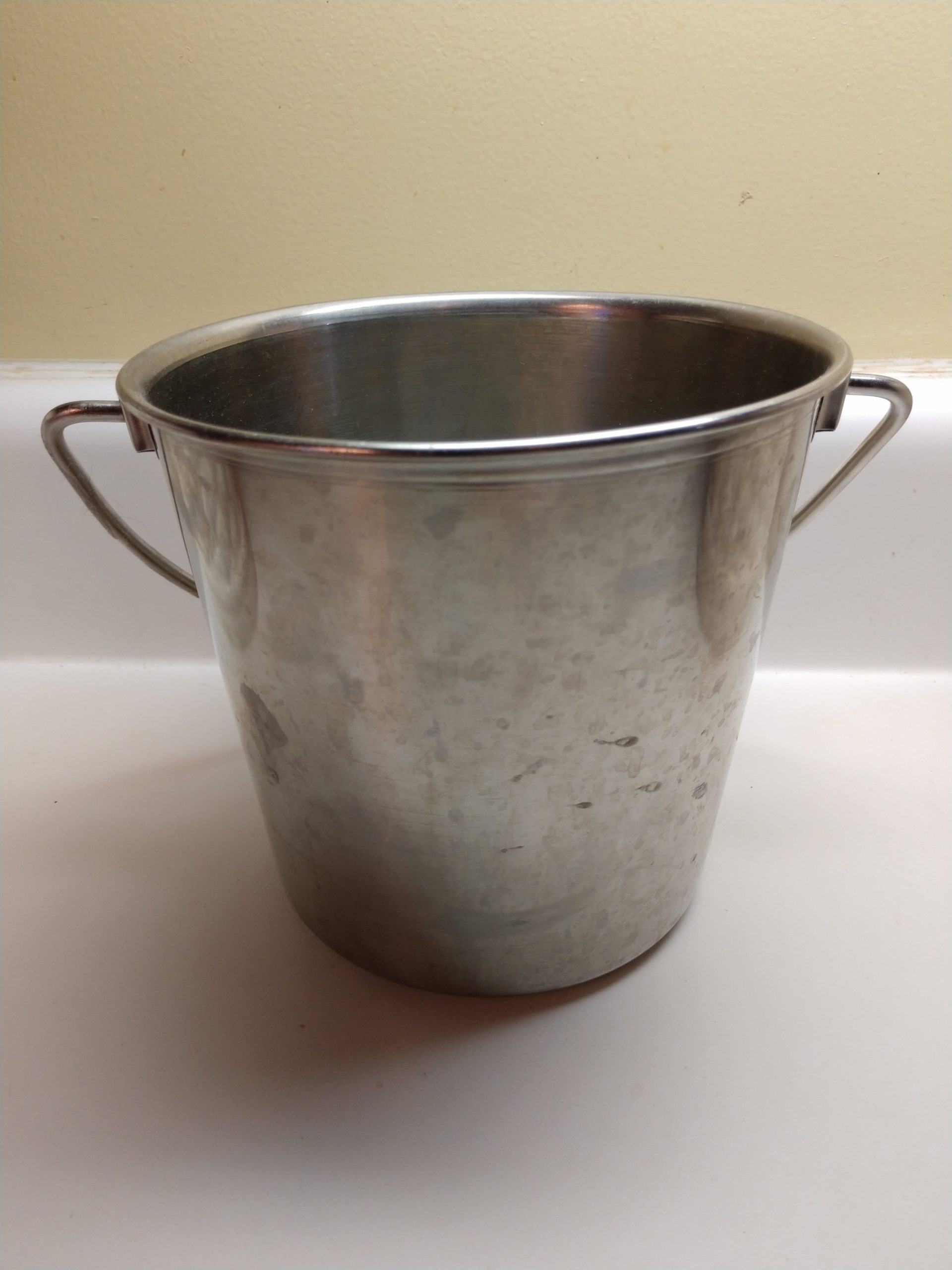 stainless steel milk pail