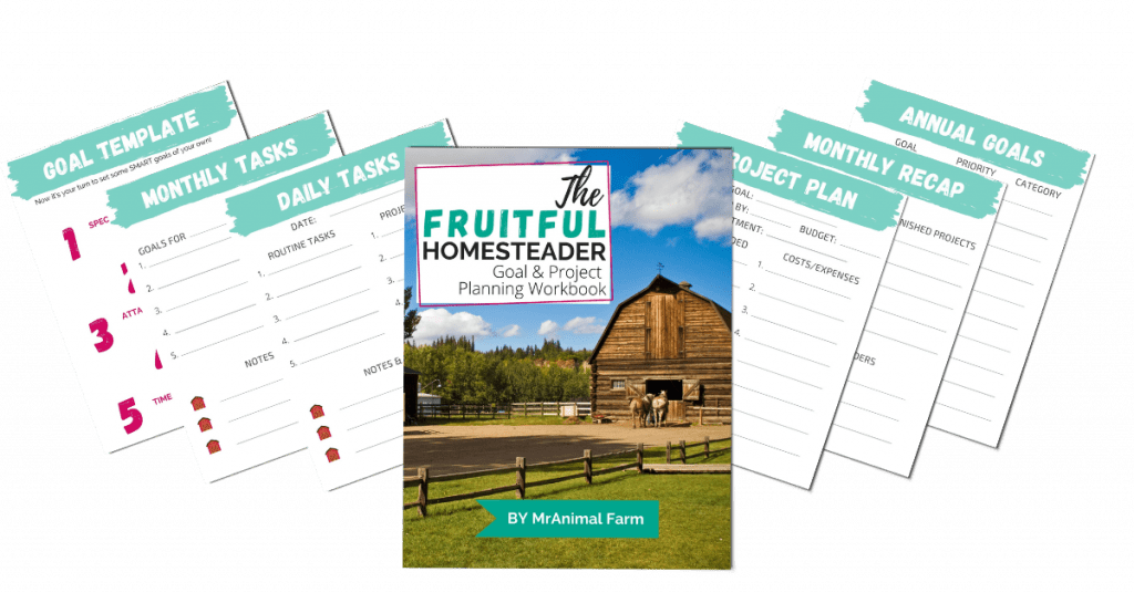 pages from fruitful homestead planner